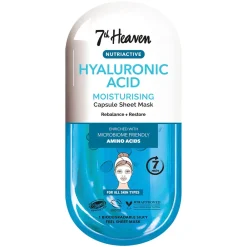 7th Heaven Hagel Nature|Hautverjüngung|Nutriskin Tuchmaske Hyaluronsäure 31ml