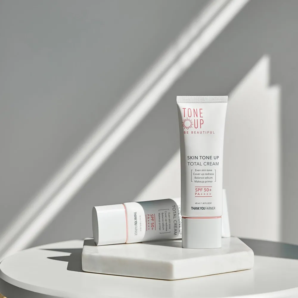 Thank You Farmer Uv-Schutz & Pflege|Hagel Nature^Skin Tone Up Total Cream 40 ml