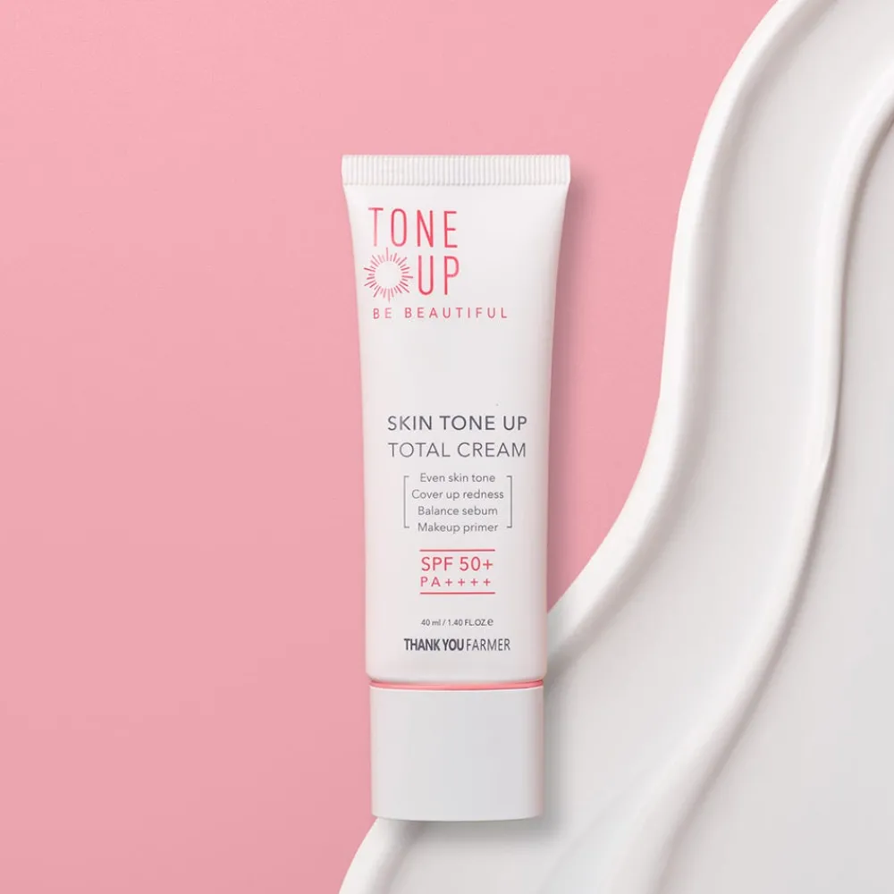 Thank You Farmer Uv-Schutz & Pflege|Hagel Nature^Skin Tone Up Total Cream 40 ml