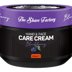 The Shave Factory Hand & Fuß|Hautpflege|Hand & Face Care Cream Blackberry 300 ml