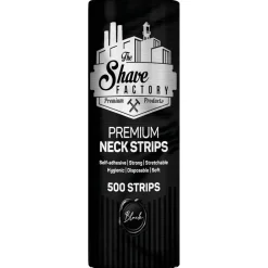 The Shave Factory Umhänge & Hauben|Einwegartikel^Neckpaper Black