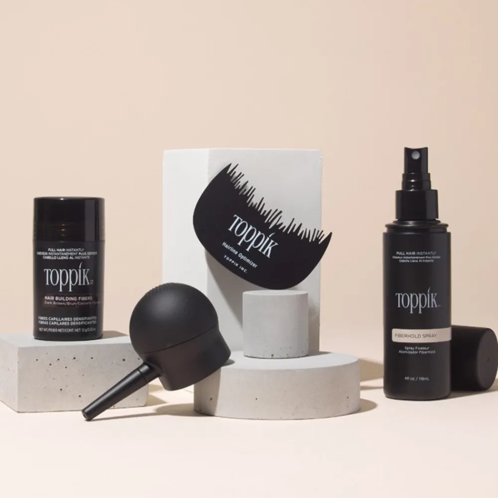 TOPPIK Haarverdichtung|Hair Thickener Light Brown 144 ml