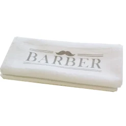 Trend-Design Handtücher|Barber Towel Rasierhandtuch weiß / barber towel