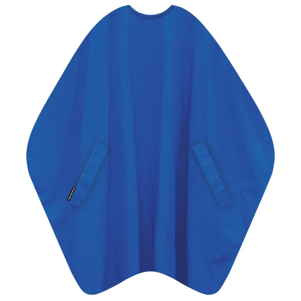 Trend-Design Frisierumhänge|Umhänge & Hauben|Classic Haarschneideumhang Blau