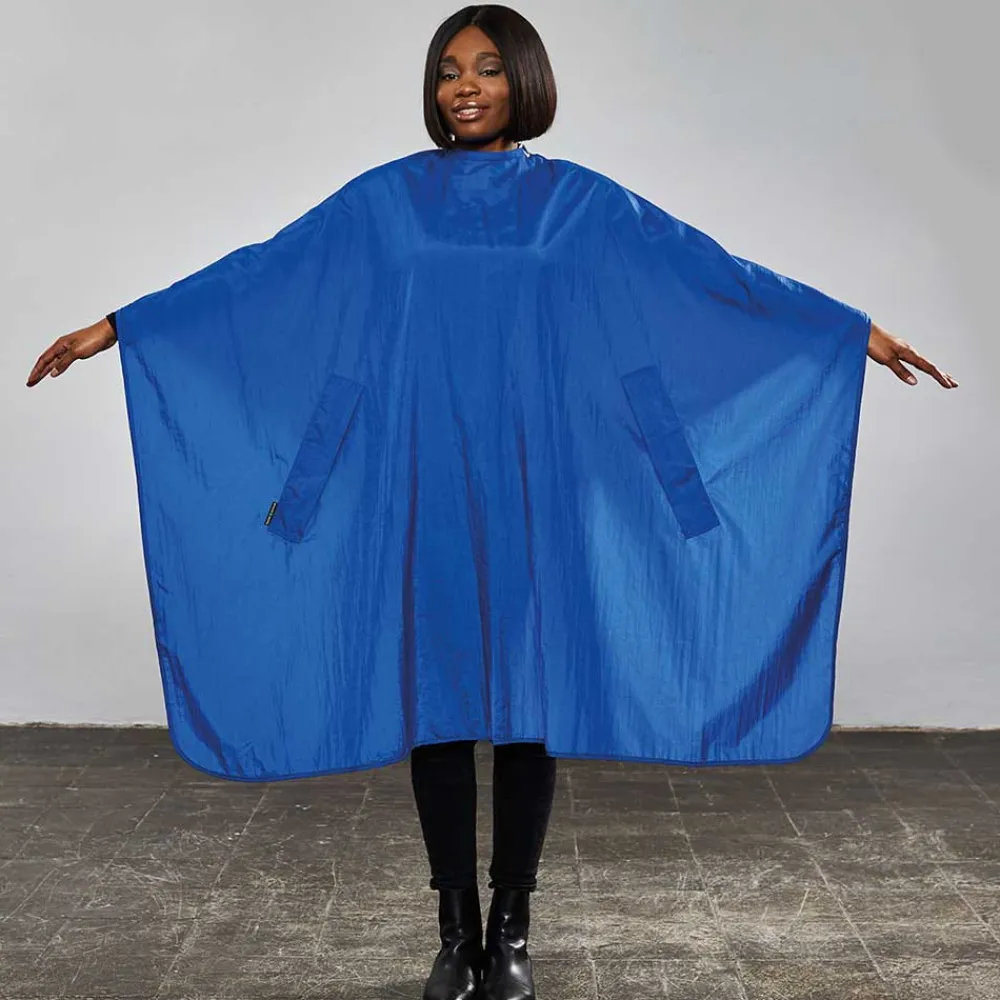 Trend-Design Frisierumhänge|Umhänge & Hauben|Classic Haarschneideumhang Blau