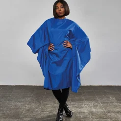 Trend-Design Frisierumhänge|Umhänge & Hauben|Classic Haarschneideumhang Blau