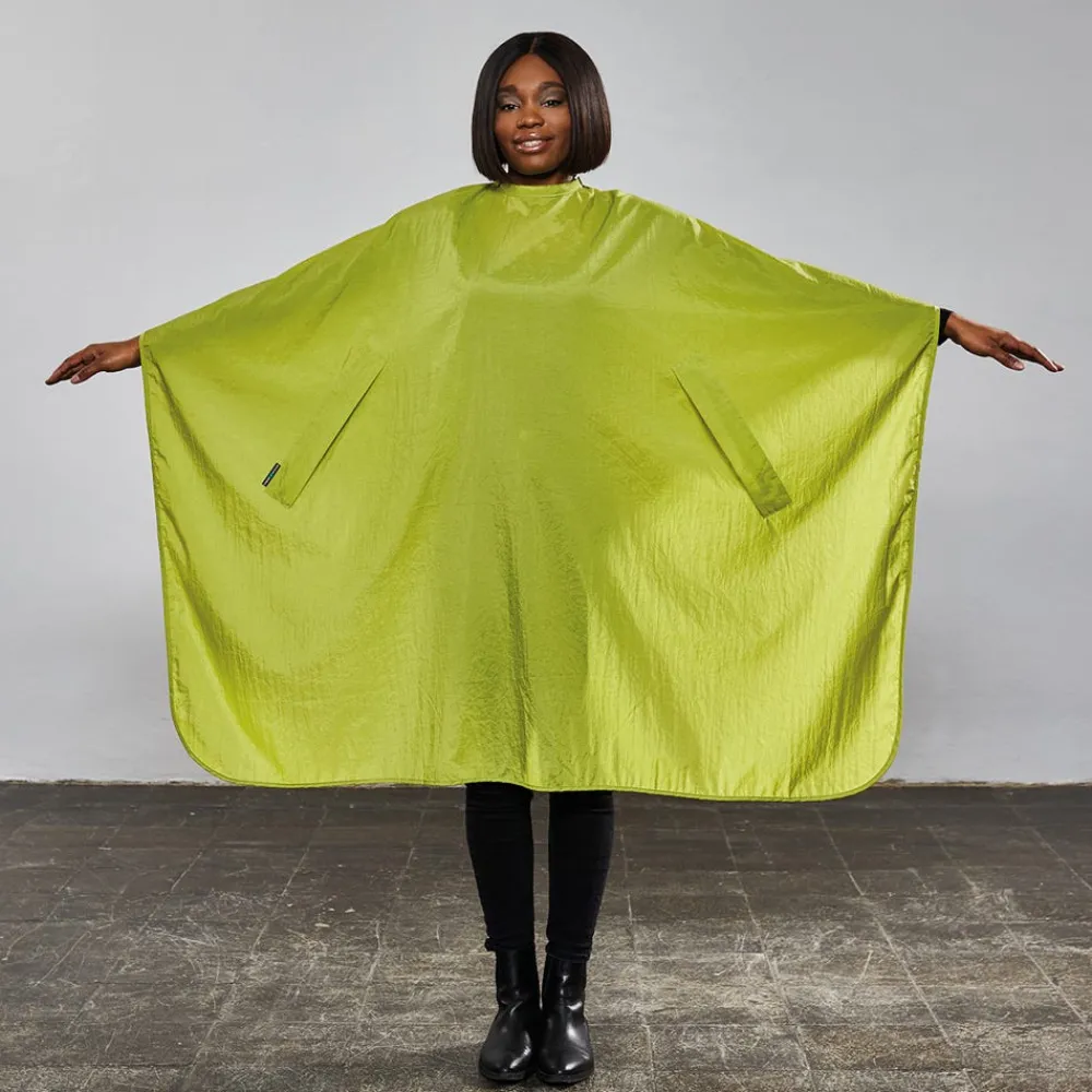 Trend-Design Frisierumhänge|Umhänge & Hauben|Classic Haarschneideumhang Farngrün