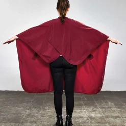 Trend-Design Frisierumhänge|Umhänge & Hauben^Classic Schneideumhang Burgundrot