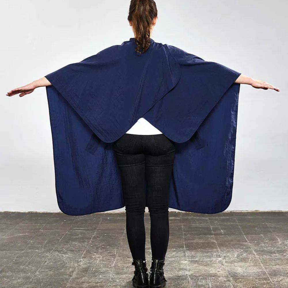 Trend-Design Frisierumhänge|Umhänge & Hauben^Classic Schneideumhang Marineblau