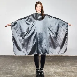 Trend-Design Frisierumhänge|Umhänge & Hauben|KeepCool Haarschneideumhang Grau