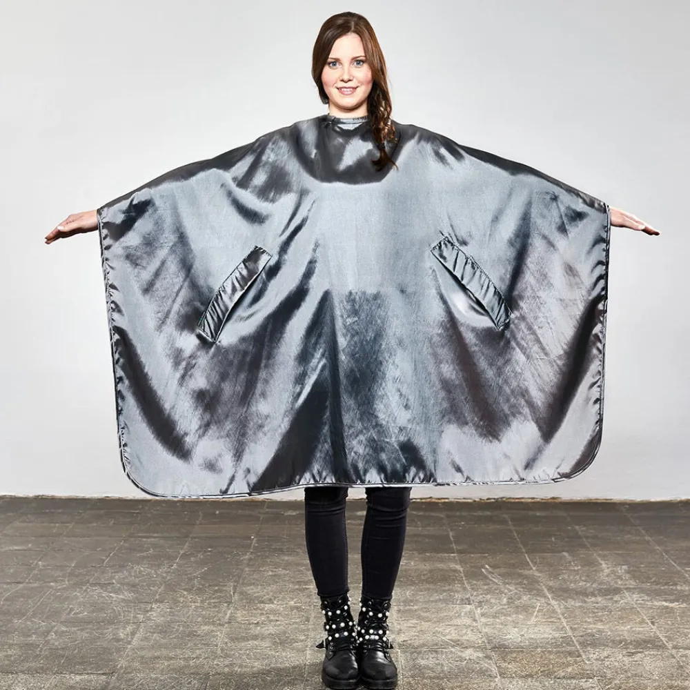 Trend-Design Frisierumhänge|Umhänge & Hauben|KeepCool Haarschneideumhang Grau