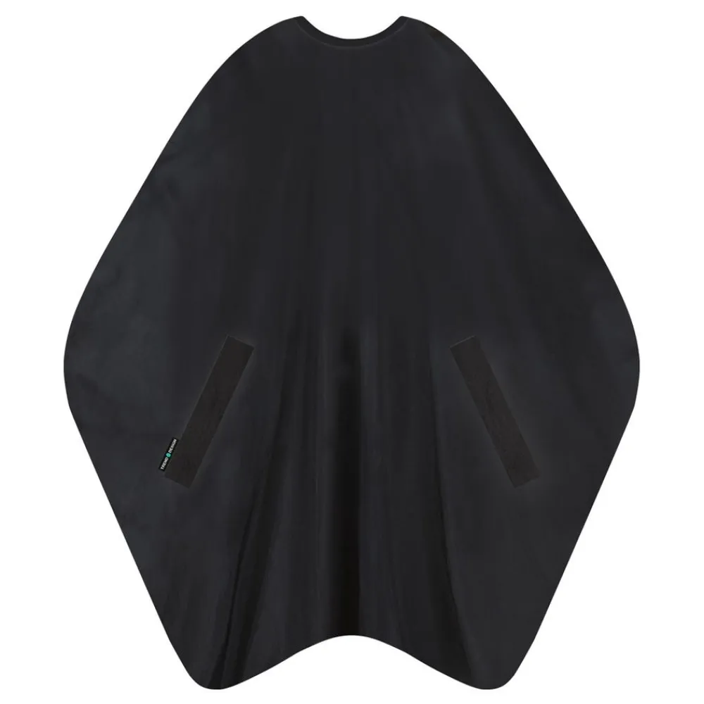 Trend-Design Frisierumhänge|Umhänge & Hauben|NANO Air Uni Schneideumhang mit Druckverschluss Schwarz