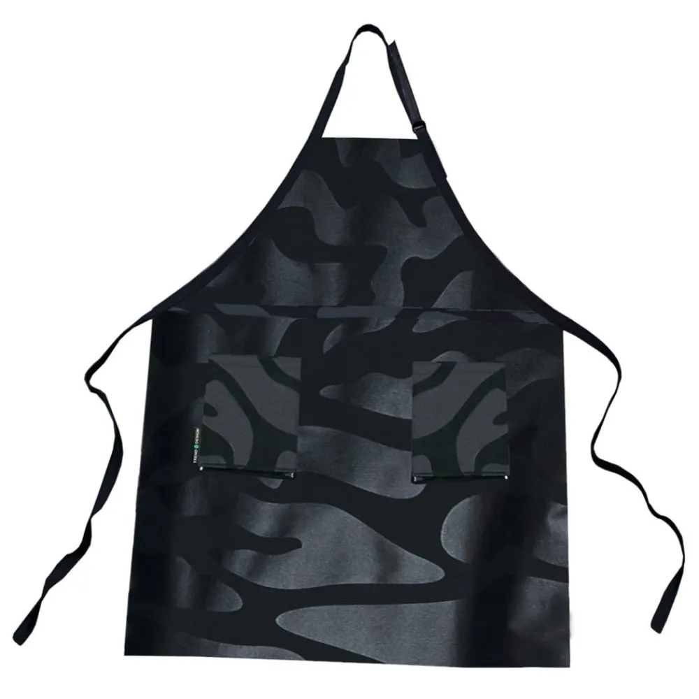 NANO Färbeschürze Schwarz Safari Look-Trend-Design Best