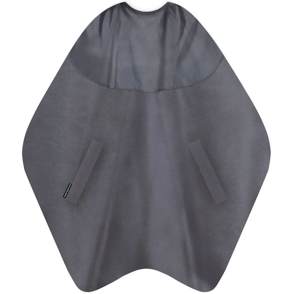 Trend-Design Frisierumhänge|NANO 2in1 Umhang Grau