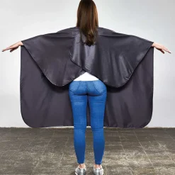 Trend-Design Frisierumhänge|Umhänge & Hauben|Schneideumhang Skinny anthrazit