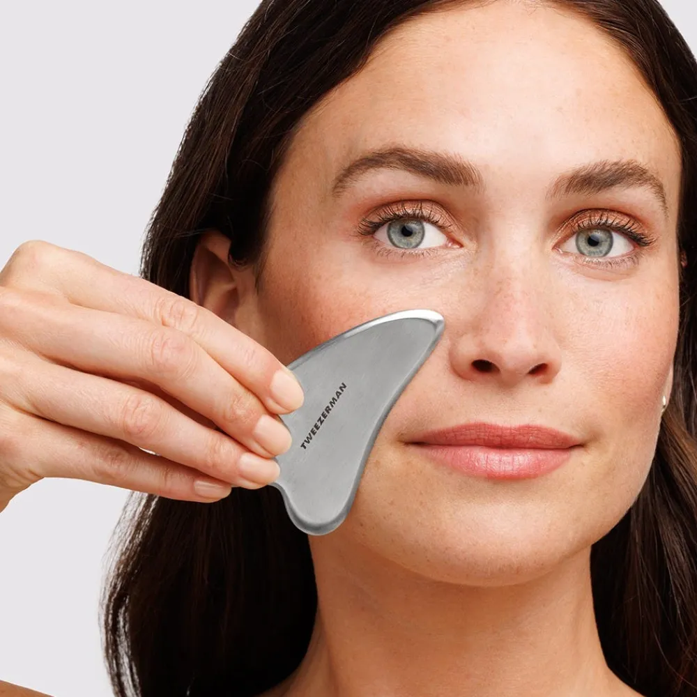 Gua Sha aus Edelstahl-Tweezerman Discount
