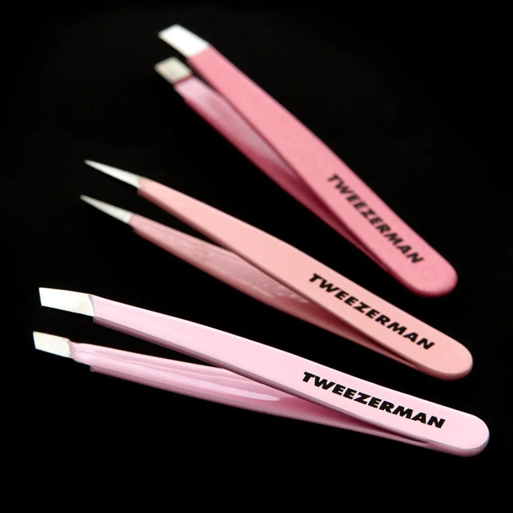 Tweezerman Haarentfernung|Gesicht^Micro Pinzetten Set 3-teilig