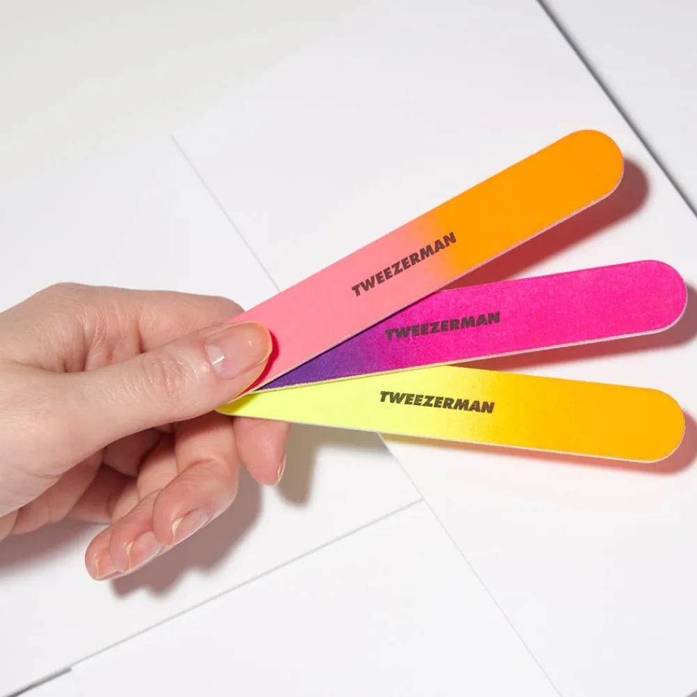 Tweezerman Nagelfeilen|Neon Hot Filemates Nagelfeilen