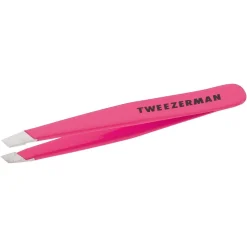 Tweezerman Augenbrauen|Schräge Mini Pinzette in Neon Pink