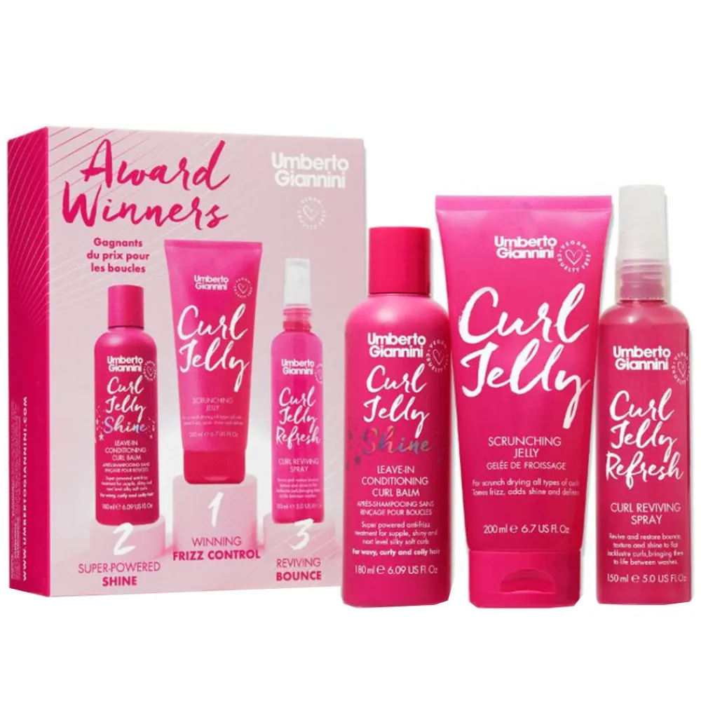 Umberto Giannini Hagel Nature| Styling-Gel & Creme^Award Winners Giftset