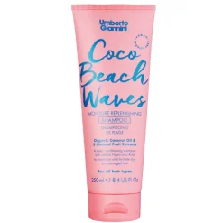 Coco Beach Waves Moist Replenishing Shampoo 250 ml-Umberto Giannini New