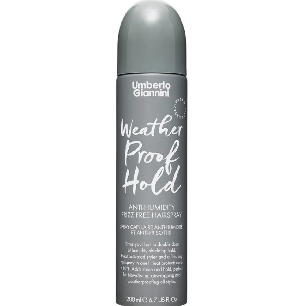 Umberto Giannini Haarspray & Haarlack|Frizz Fix Weatherproof Hold Frizz Free Hairspray 200 ml