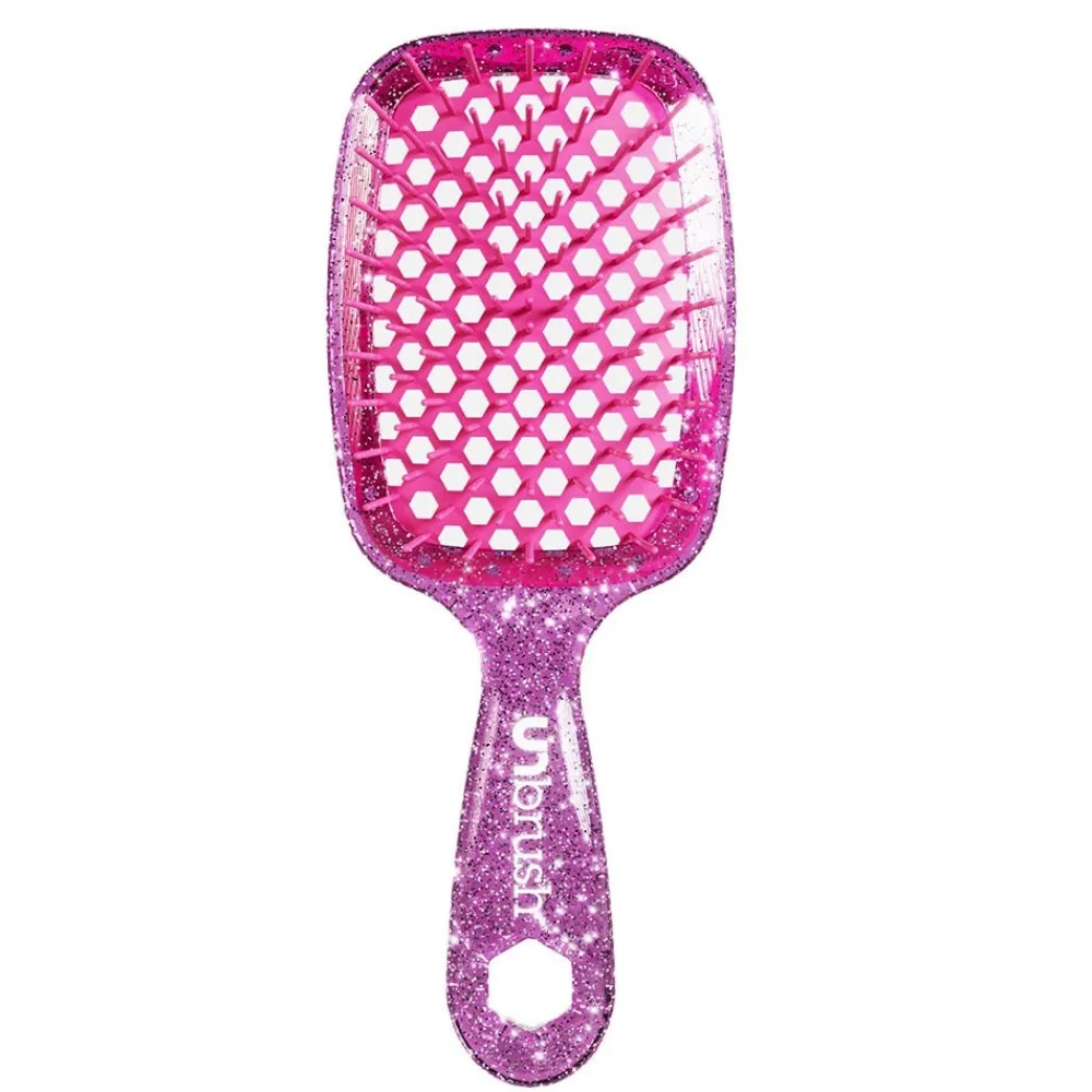 Detangling Hair Brush Rose Quartz-UNbrush