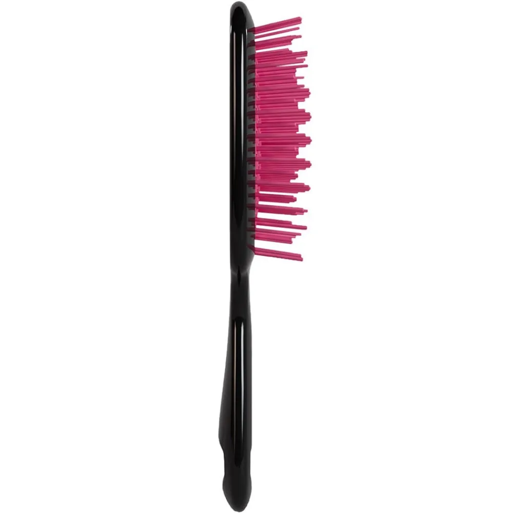 Detangling Hair Brush Schwarz/Rosa-UNbrush