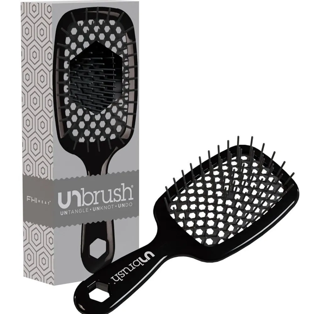 UNbrush Bürste|Detangling Hair Brush Schwarz