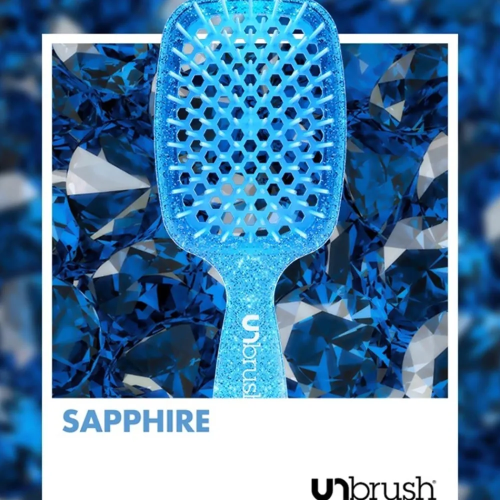 UNbrush Bürste|Detangling Hair Brush Sapphire