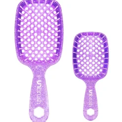 UNbrush Bürste^Glitter Duo Set Amethyst Lavender