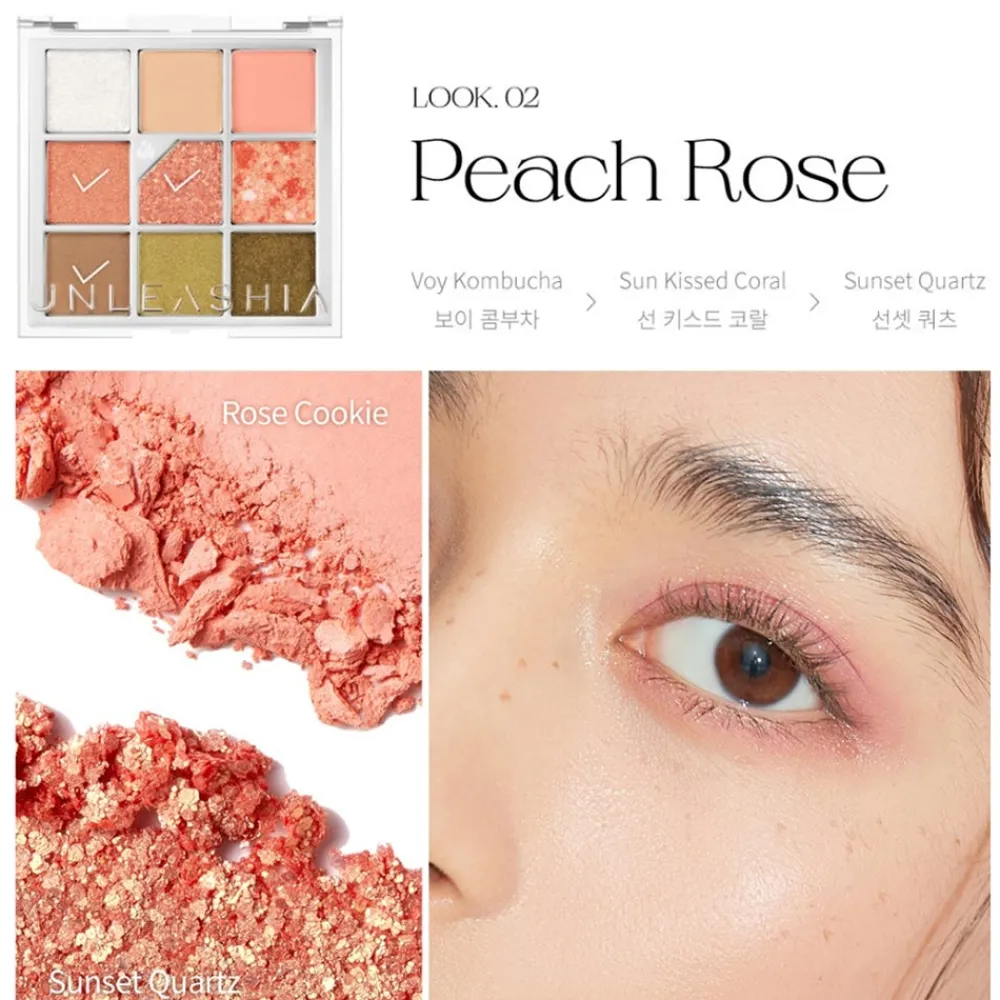 Unleashia Lidschatten|Glitterpedia Eye Palette N°6 Citrus