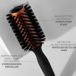 VARIS Kämme & Bürsten|Bürste^Rundbürste Boar Brush M