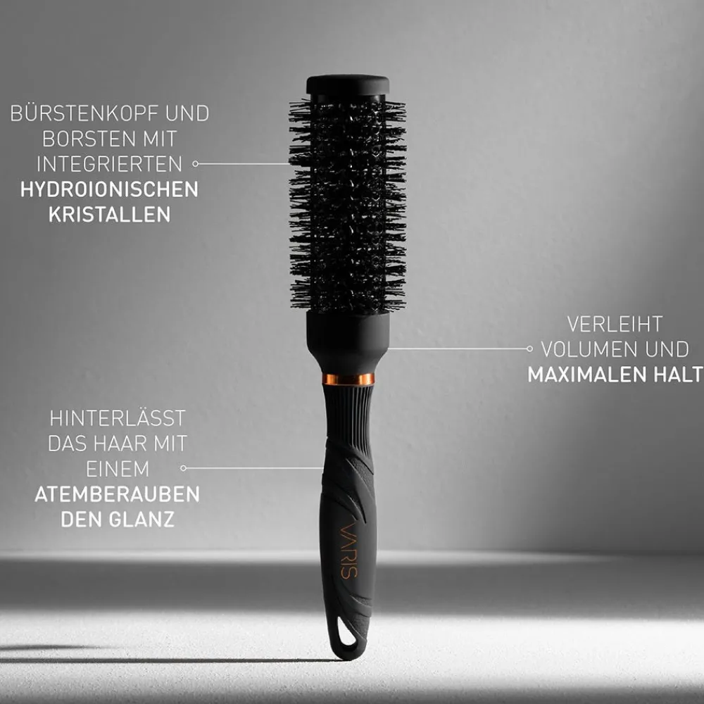 VARIS Kämme & Bürsten|Bürste^Rundbürste Nylon Brush S