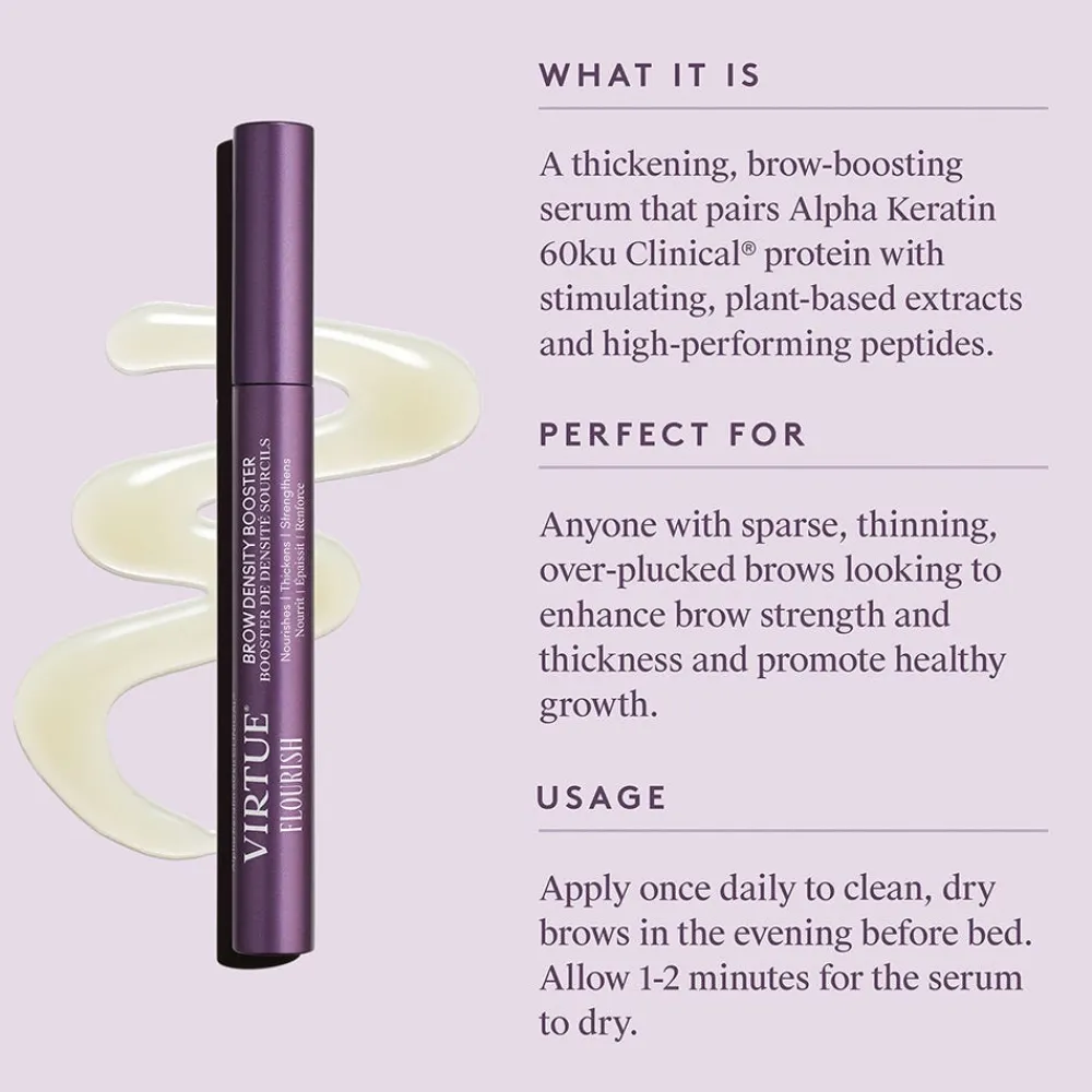 Flourish Brow Density Booster 4 ml-Virtue Hot