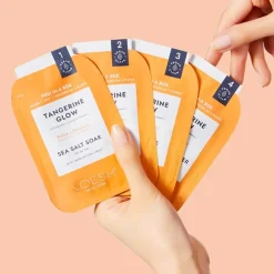 VOESH Nagelfeilen|Hagel Nature^Pedi Moments - Tangerine Glow