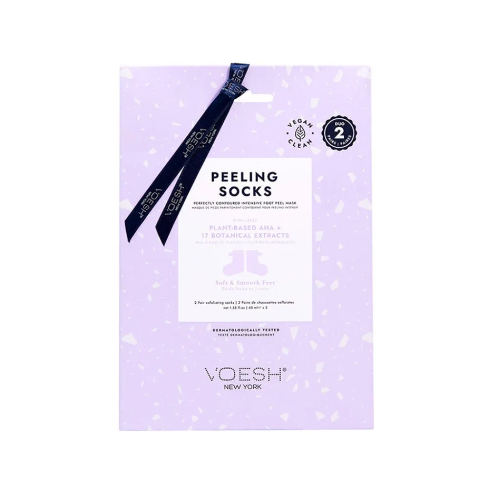 VOESH Hagel Nature|Hand & Fuß^Peeling Socks Duo