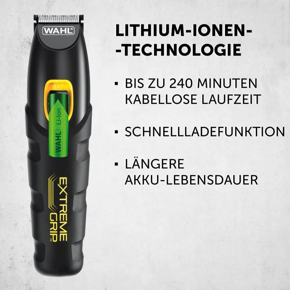 WAHL Bartschneider|Haarschneider & Trimmer|Extreme Grip Advanced Multigroomer