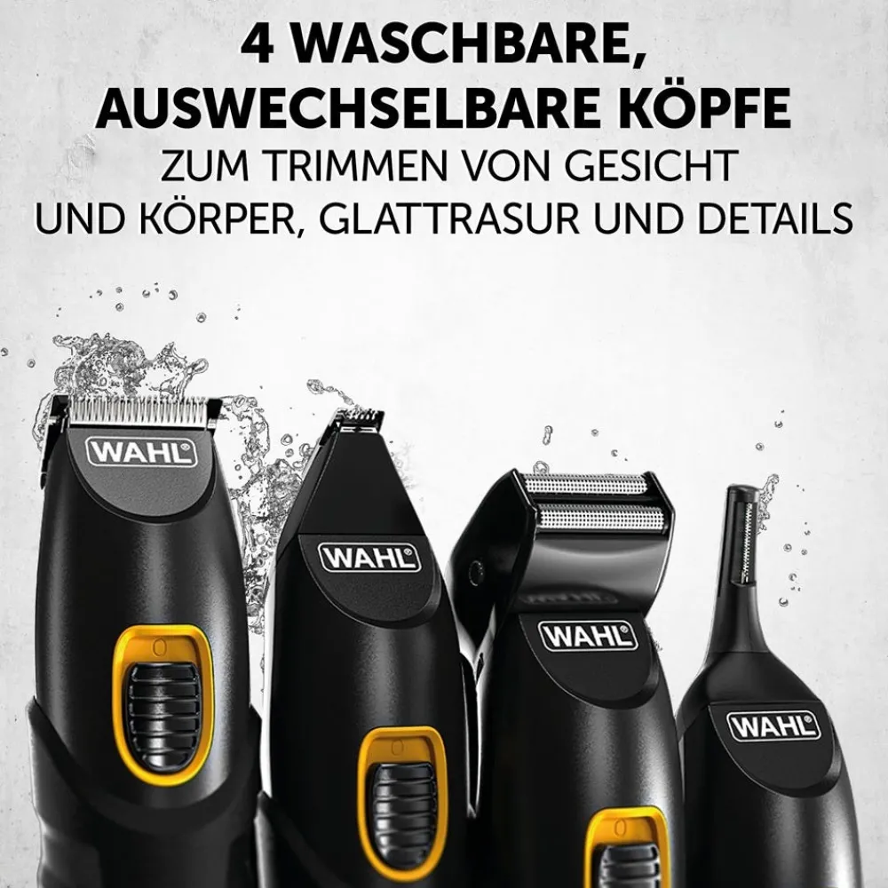 WAHL Bartschneider|Haarschneider & Trimmer|Extreme Grip Advanced Multigroomer