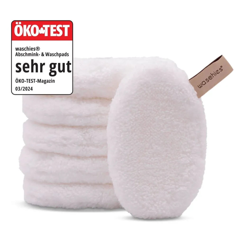 Abschminkpad White 6er-Set-Waschies Best