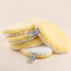 Waschies Körper^Baby-& Kinderwaschpads Pastel Yellow 5er Set