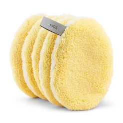 Waschies Körper^Baby-& Kinderwaschpads Pastel Yellow 5er Set