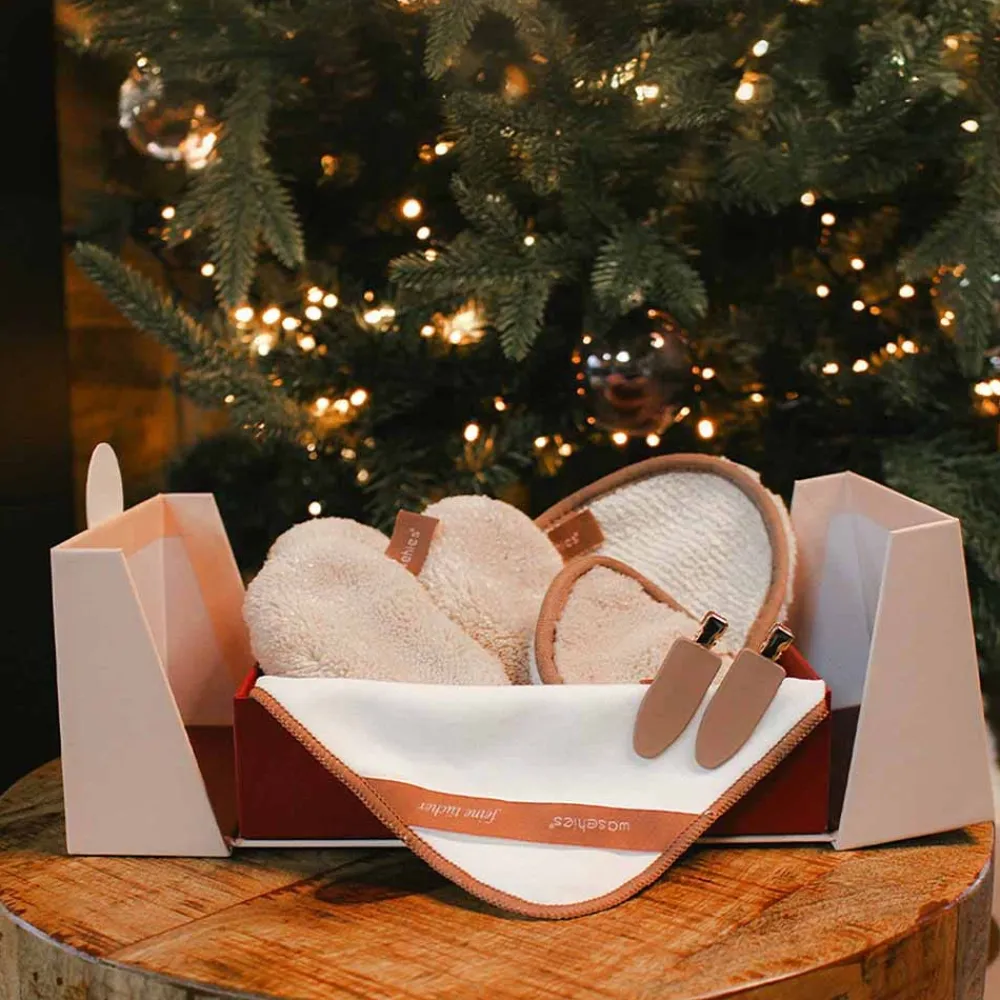 Waschies Hagel Nature|Gesicht^Light Caramel Edition Box M Geschenkset