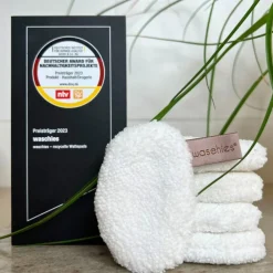 Waschies Hagel Nature|Gesicht|Toner-Pads inkl. Waschsäckchen 5er-Set