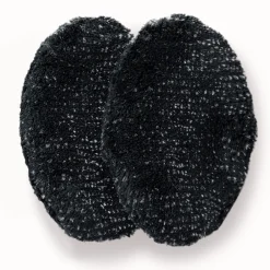 Waschies Hautpflege|Körper^wiederverwendbare Reinigungspads Schwarz