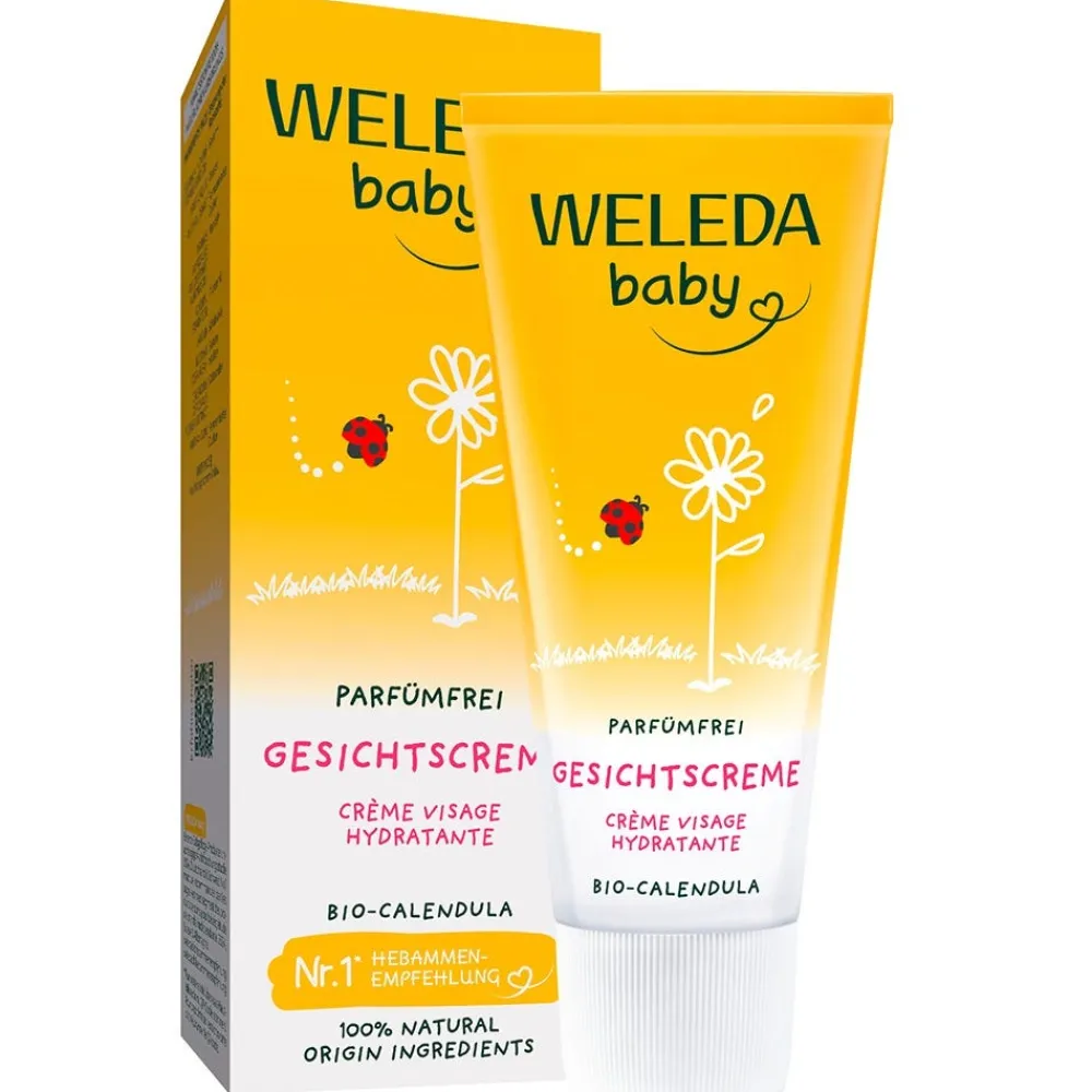 Weleda Hagel Nature|Gesicht^Calendula Gesichtscreme Parfümfrei 50 ml