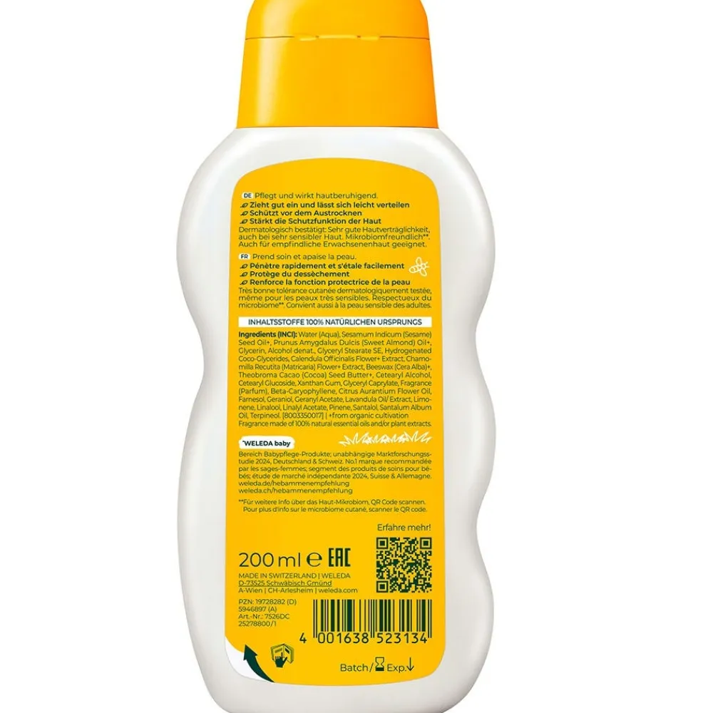 Calendula Pflegemilch 200 ml-Weleda Best