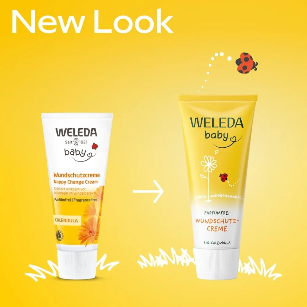Weleda Hagel Nature|Gesicht|Calendula Wundschutzcreme parfümfrei 75 ml