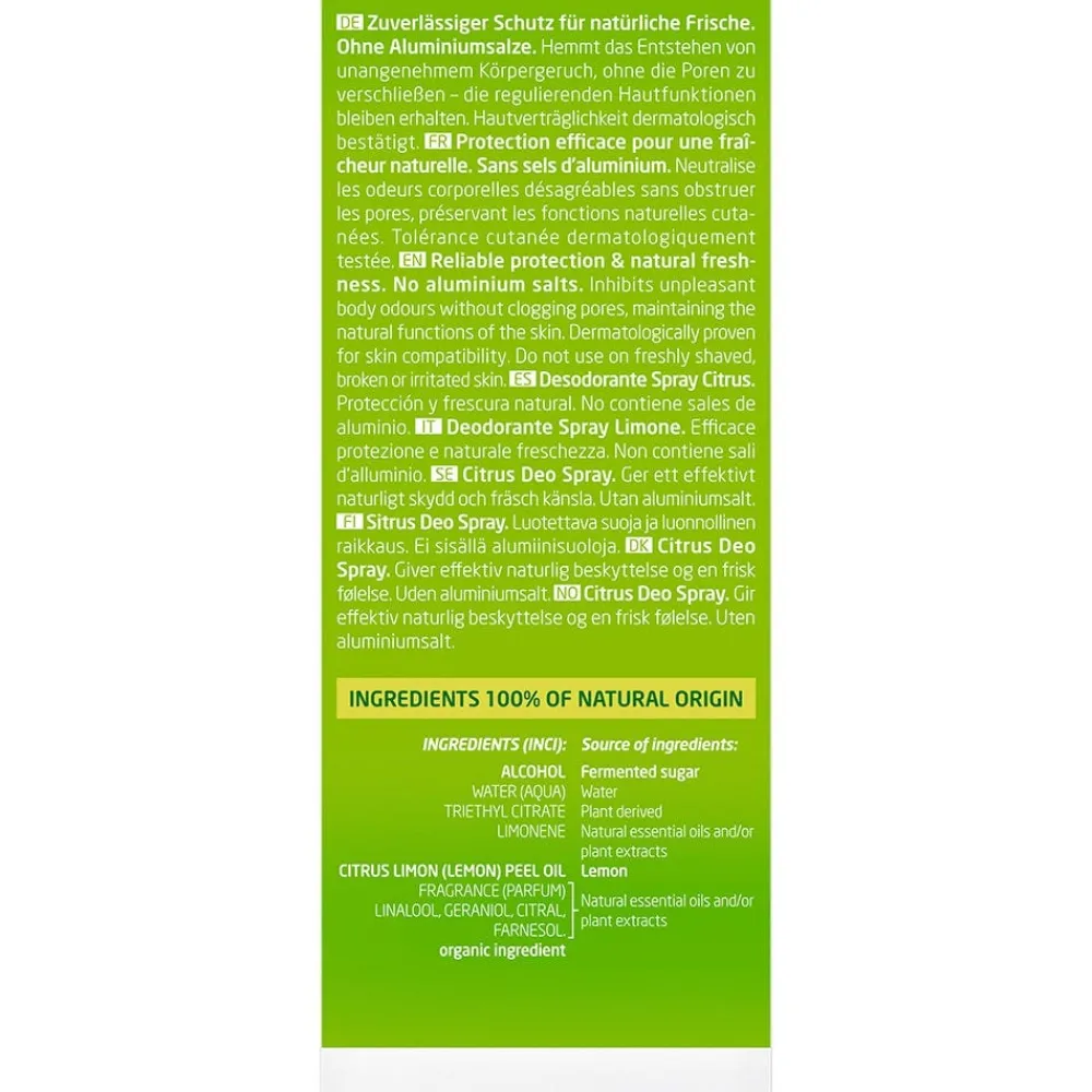 Weleda Körper|Citrus Fresh Deo Spray 100 ml