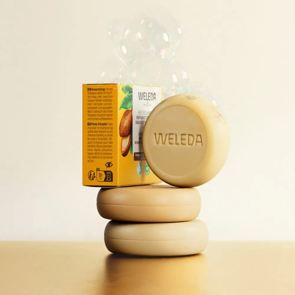 Weleda Hagel Nature| Shampoo|festes Shampoo Reparatur & Pflege 50 g